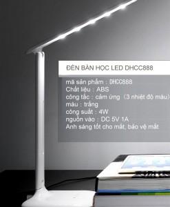 ĐÈN BÀN HỌC LED dhcc888